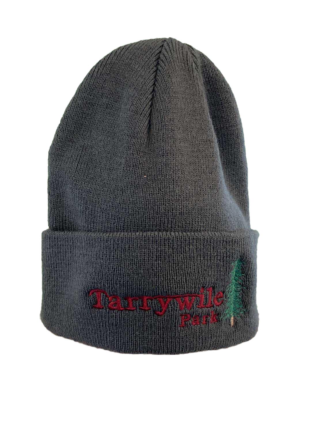knitted tarrywile gray watch cap